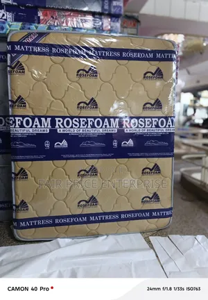 5x6x10 Inches. Spring Mattress Double Layer. Rosefoam Mattresses