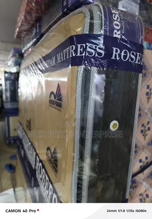 6x6 By10 Inches. Spring Mattress Double Layer. Rosefoam Mattresses