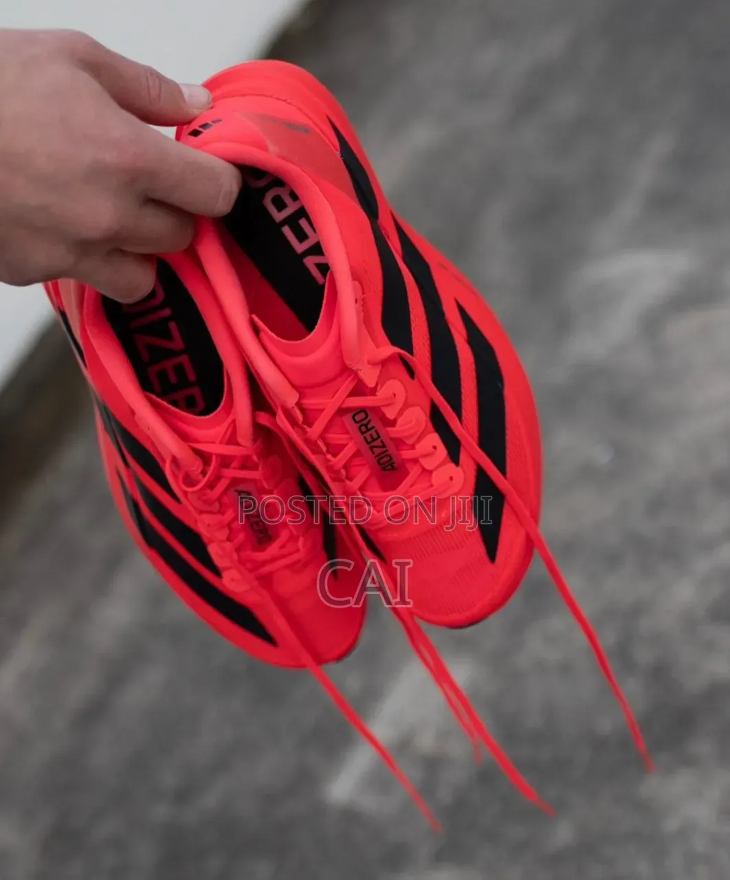Adidas Adizero Evo Sl Running Shoe. Red, Blue, Black, White