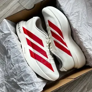 Adidas Adizero Evo Sl Running Shoe. Red, Blue, Black, White