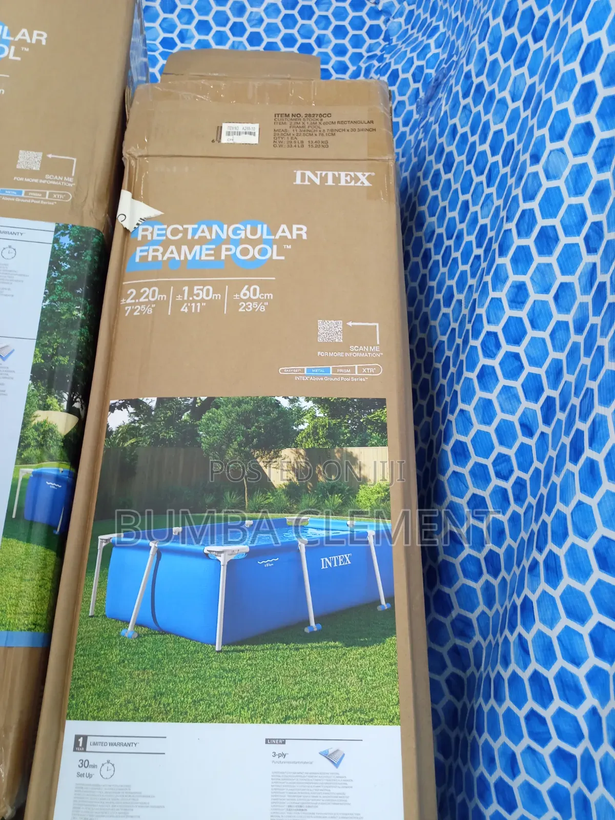 Intex Above Ground Series 2.20 M X 1.50 M X 60 Cm