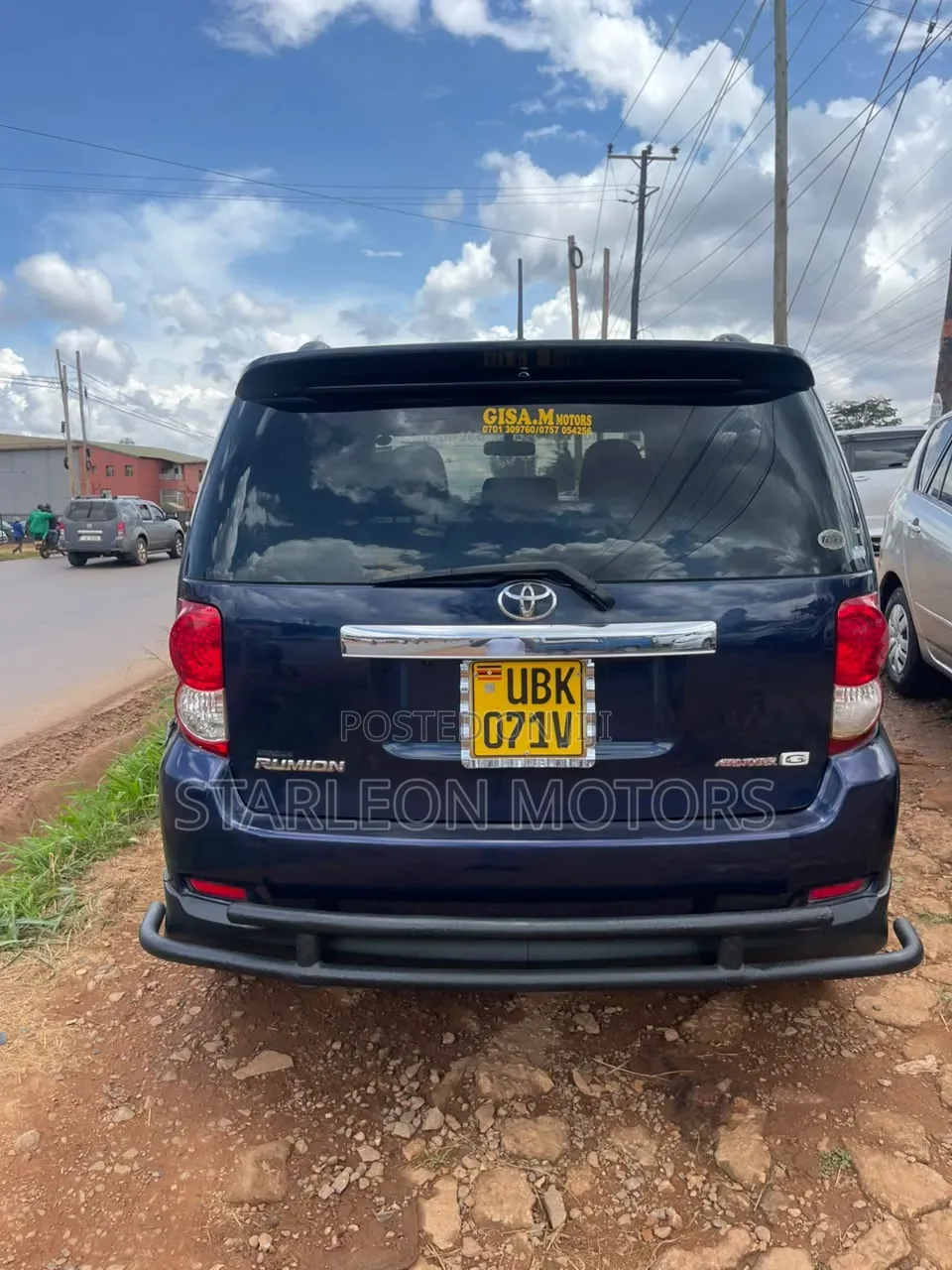 Toyota Corolla Rumion Hatchback 1.5 FWD 2009 Blue