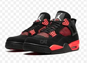 Nike Air Jordan 4 Retro Red Thunder Sneakers,