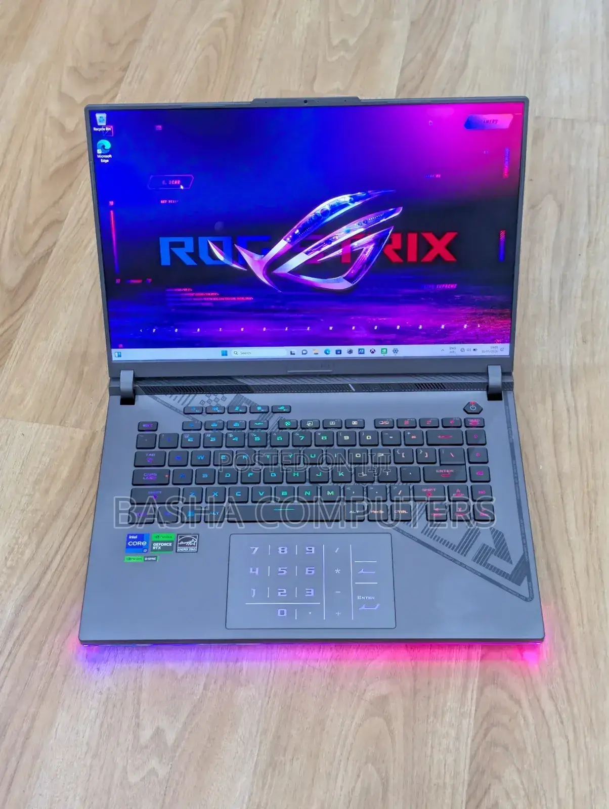 New Laptop Asus ROG Strix G16 G614 16GB Intel Core i7 SSD 512GB