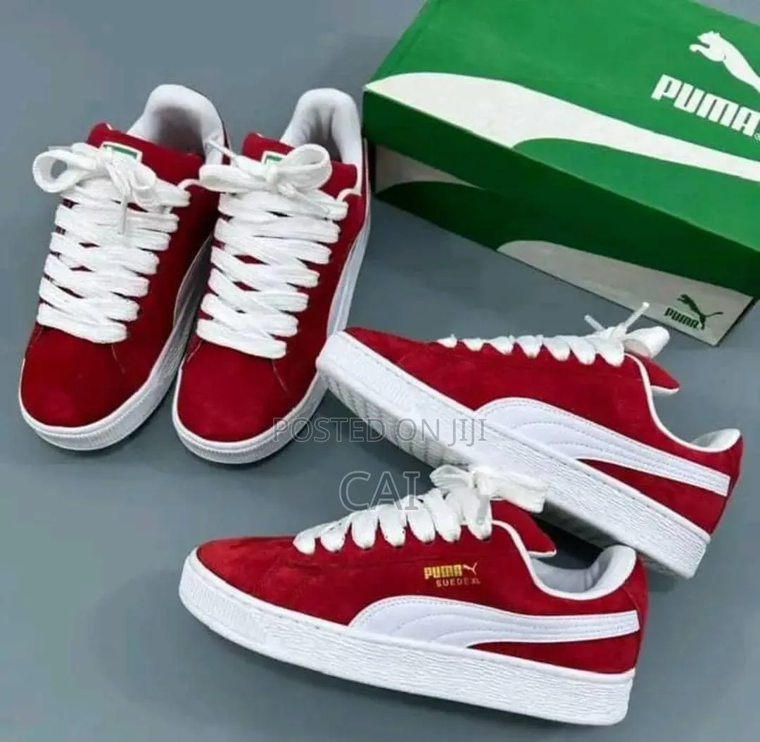 Puma Suede Xl Sneakers Vibrant Red