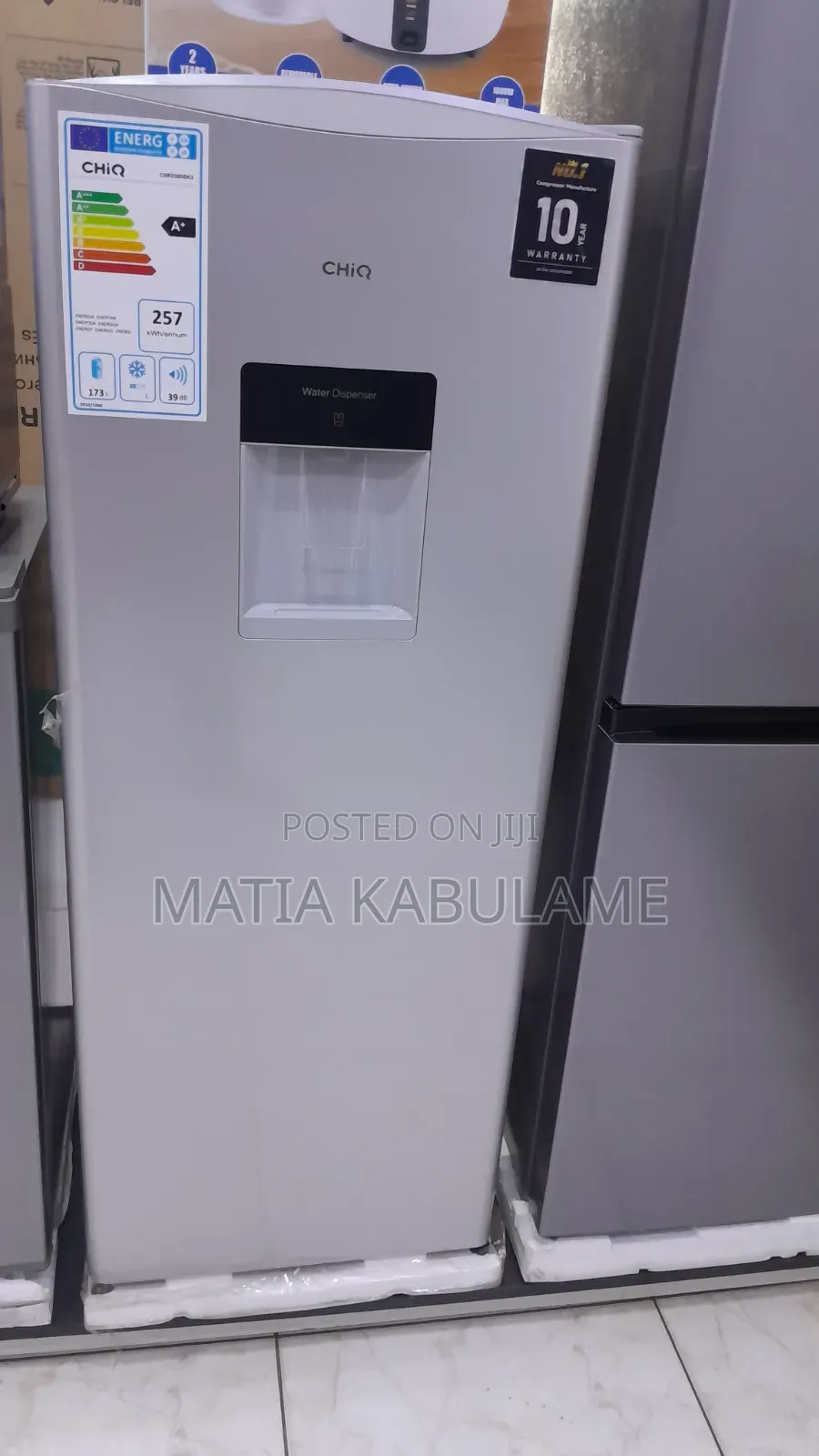 Chiq 229 Liters Refrigerator