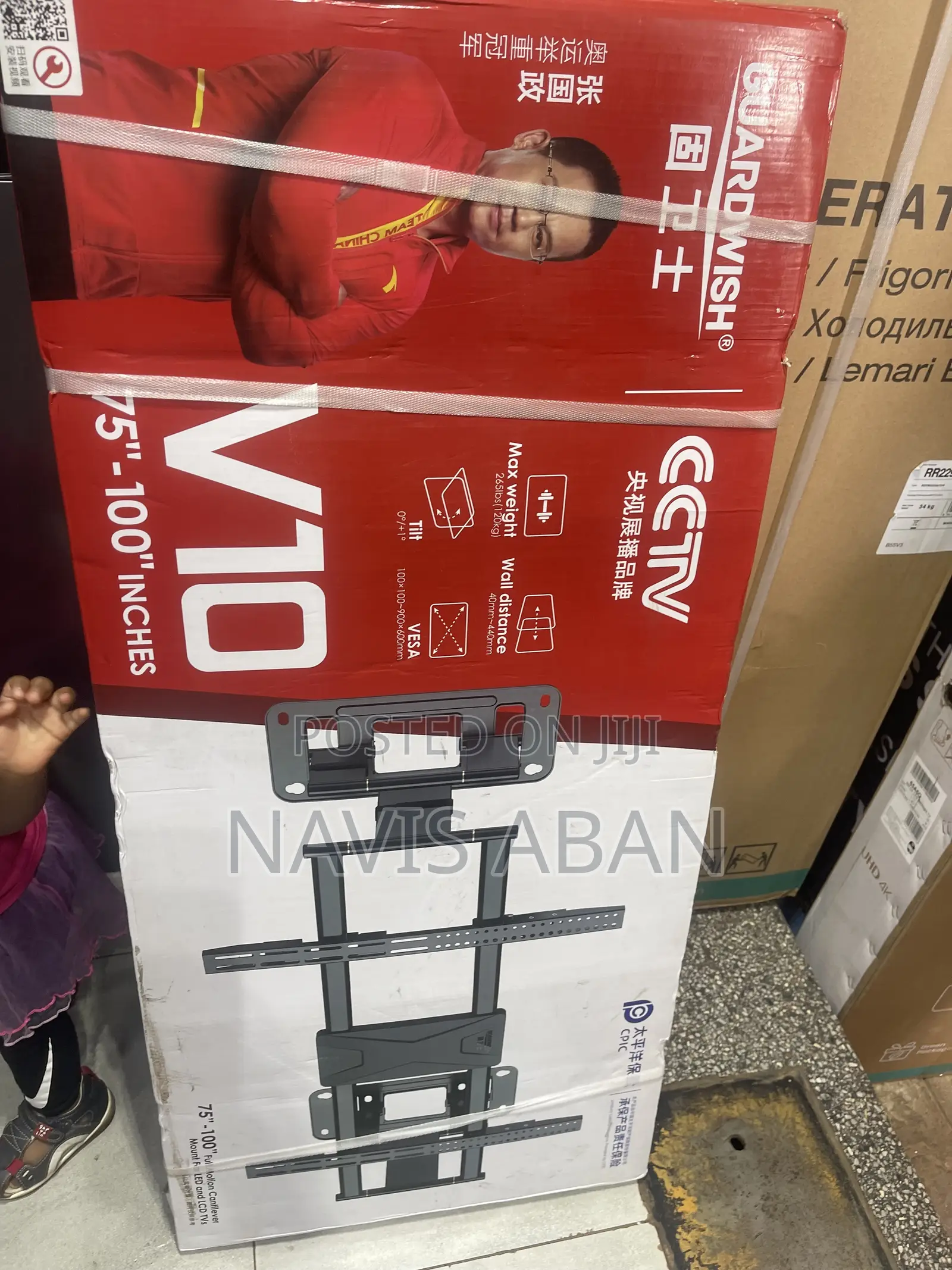 Guardwish V10 Heavy Duty Tv Wallmount 75-100 Inches