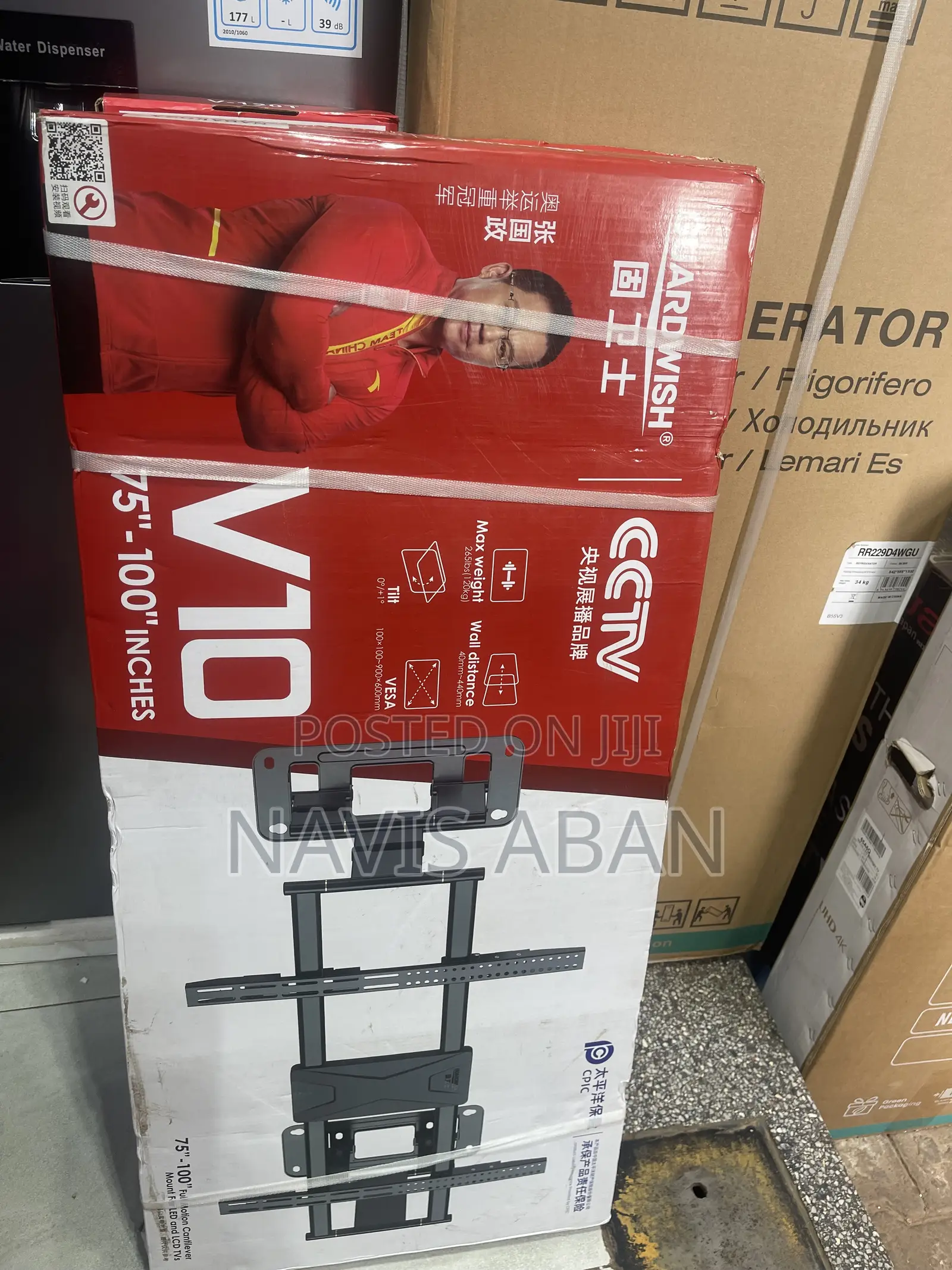 Guardwish V10 Heavy Duty Tv Wallmount 75-100 Inches