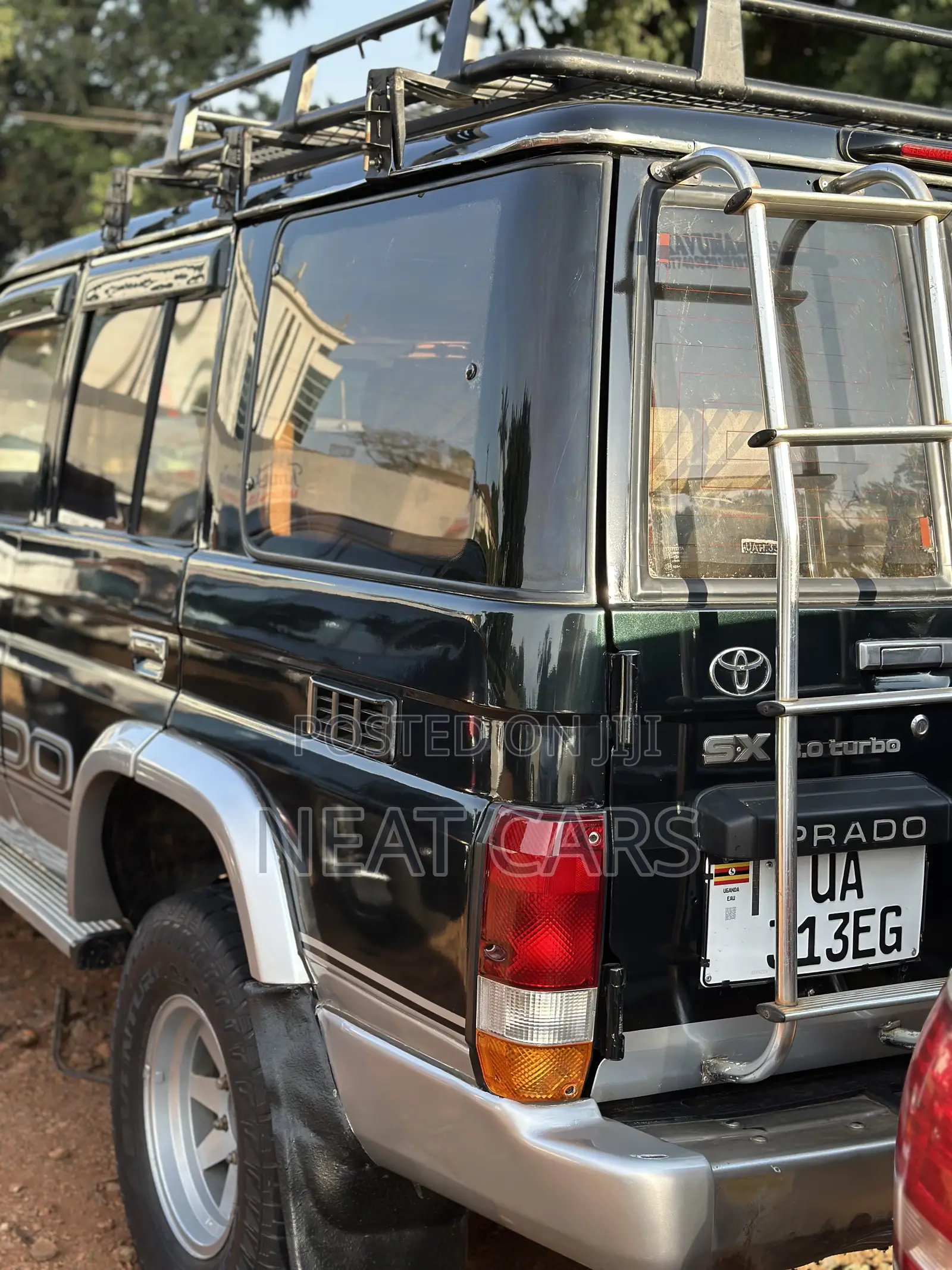Toyota Land Cruiser Prado 2002 Green