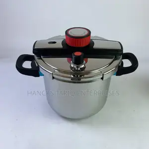 Premium Stainless Steel Pressure Cooker With Safety Valve System