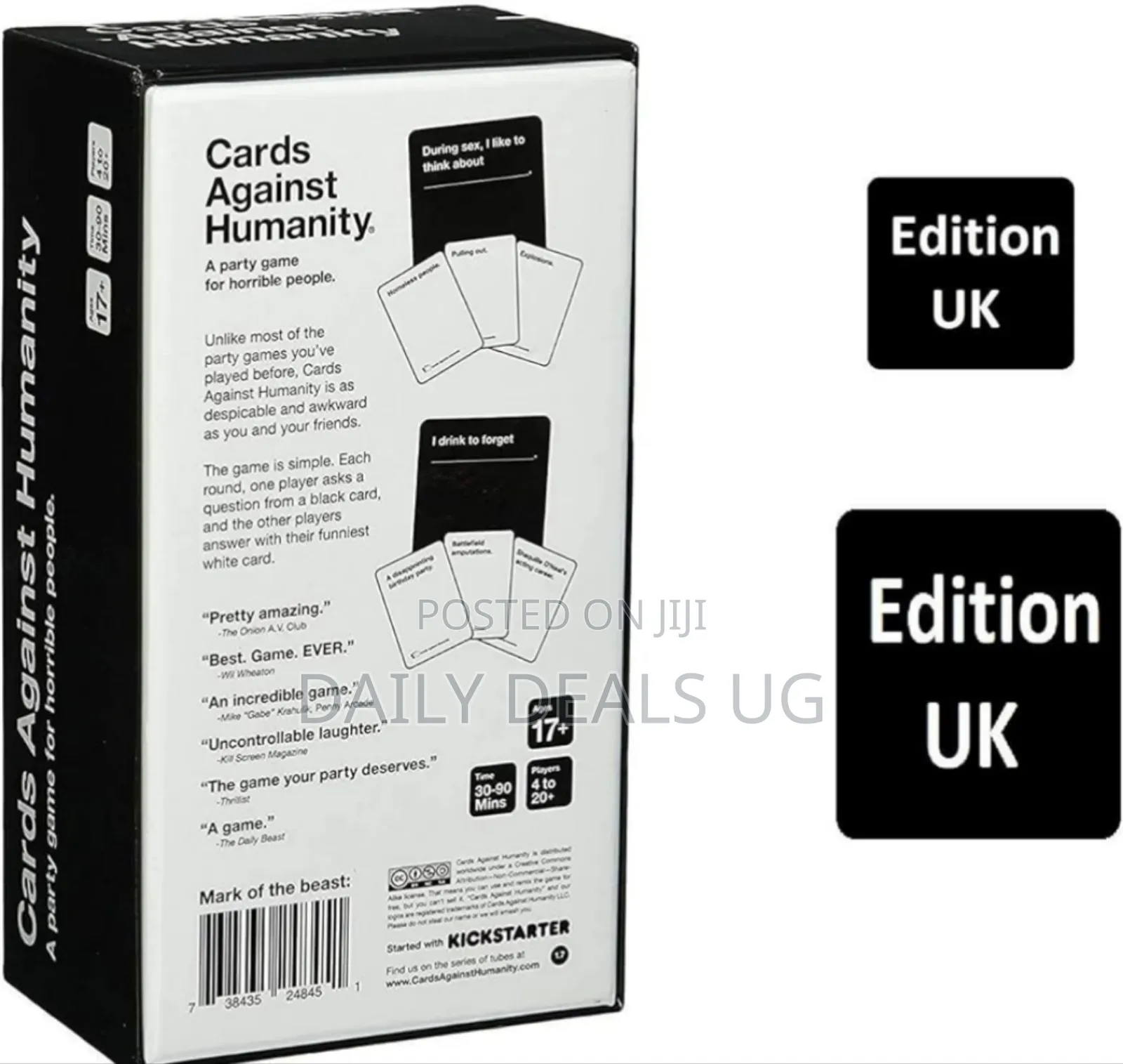 Card Game Against Humanity (Edition V2.0) - Uk Edition