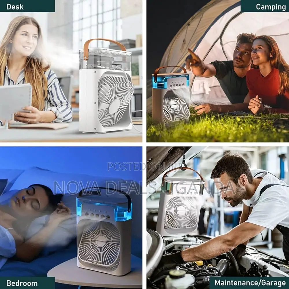 Portable Air Conditioner Mini Cooling Fan Usb Personal Conditionerhome