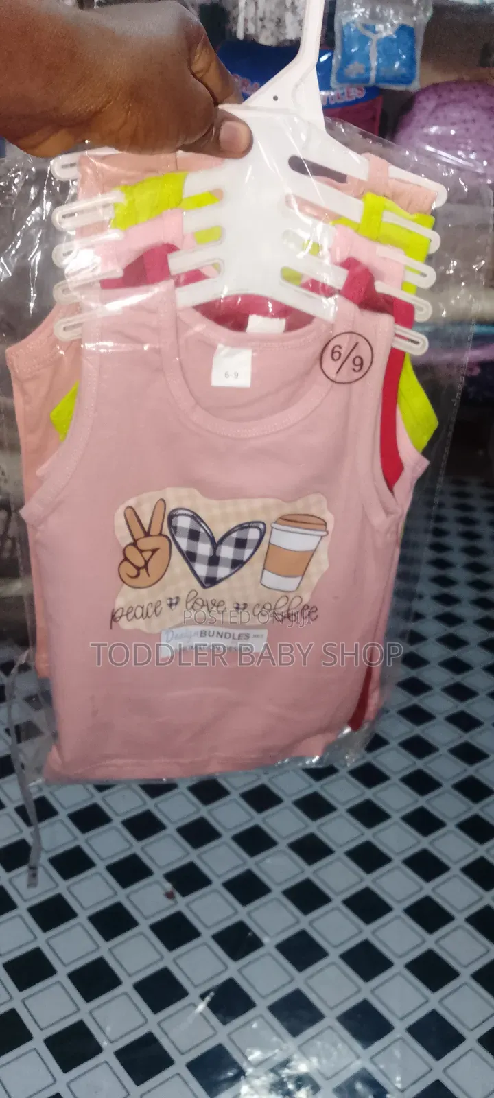 5 Piece Baby Vests
