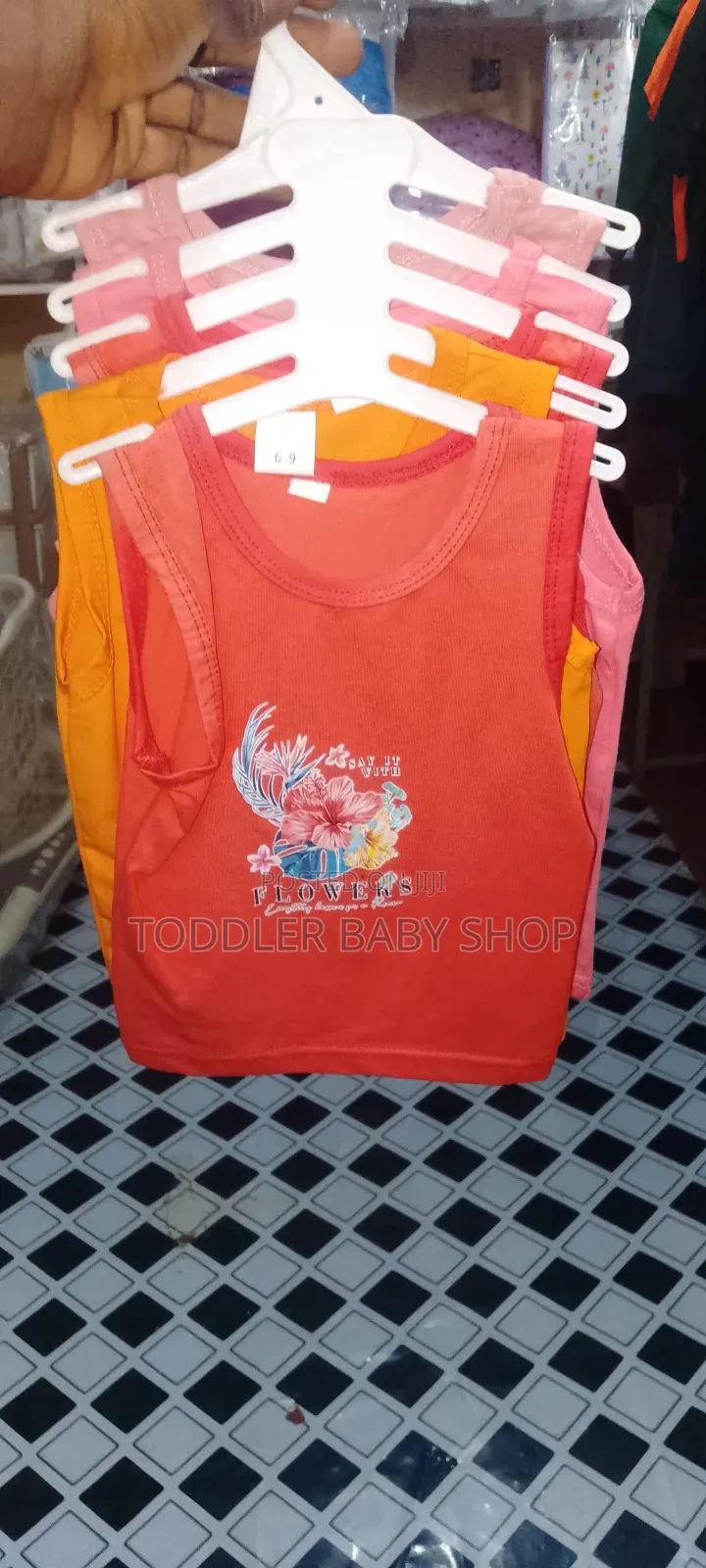 5 Piece Baby Vests