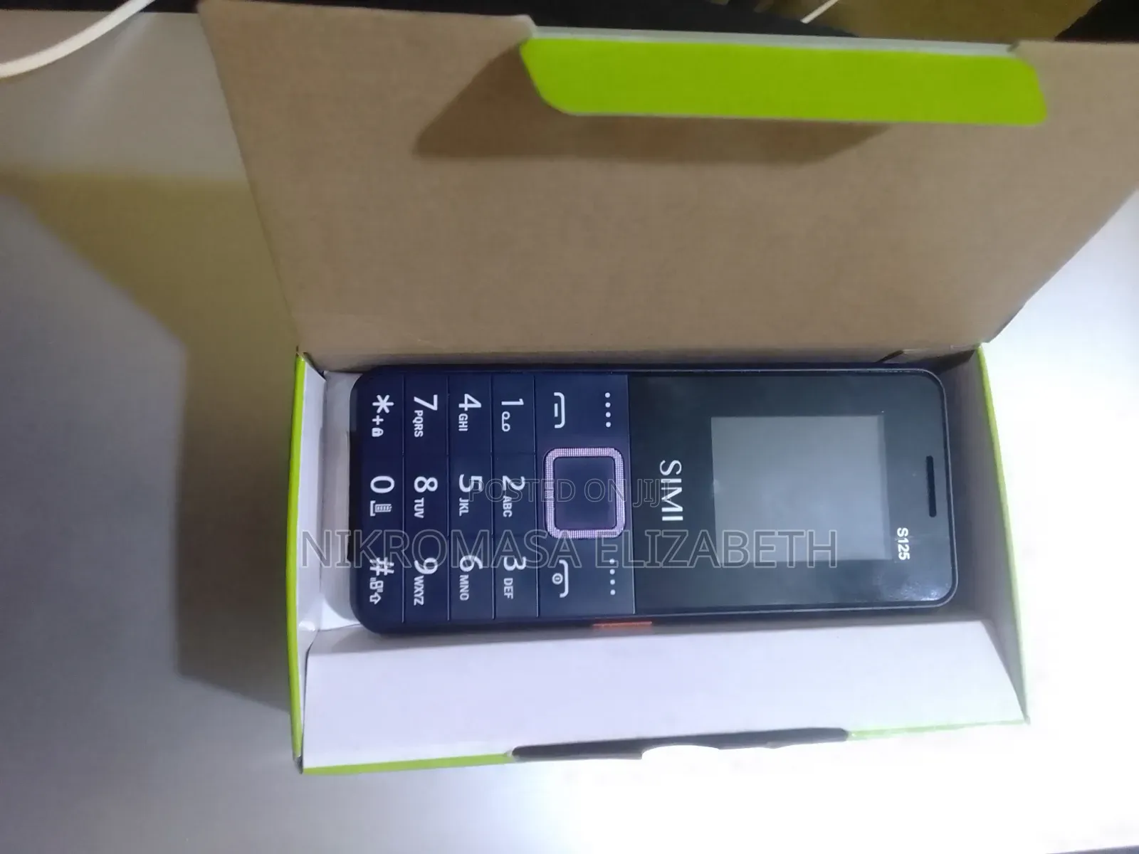 New Mobile Phone Black
