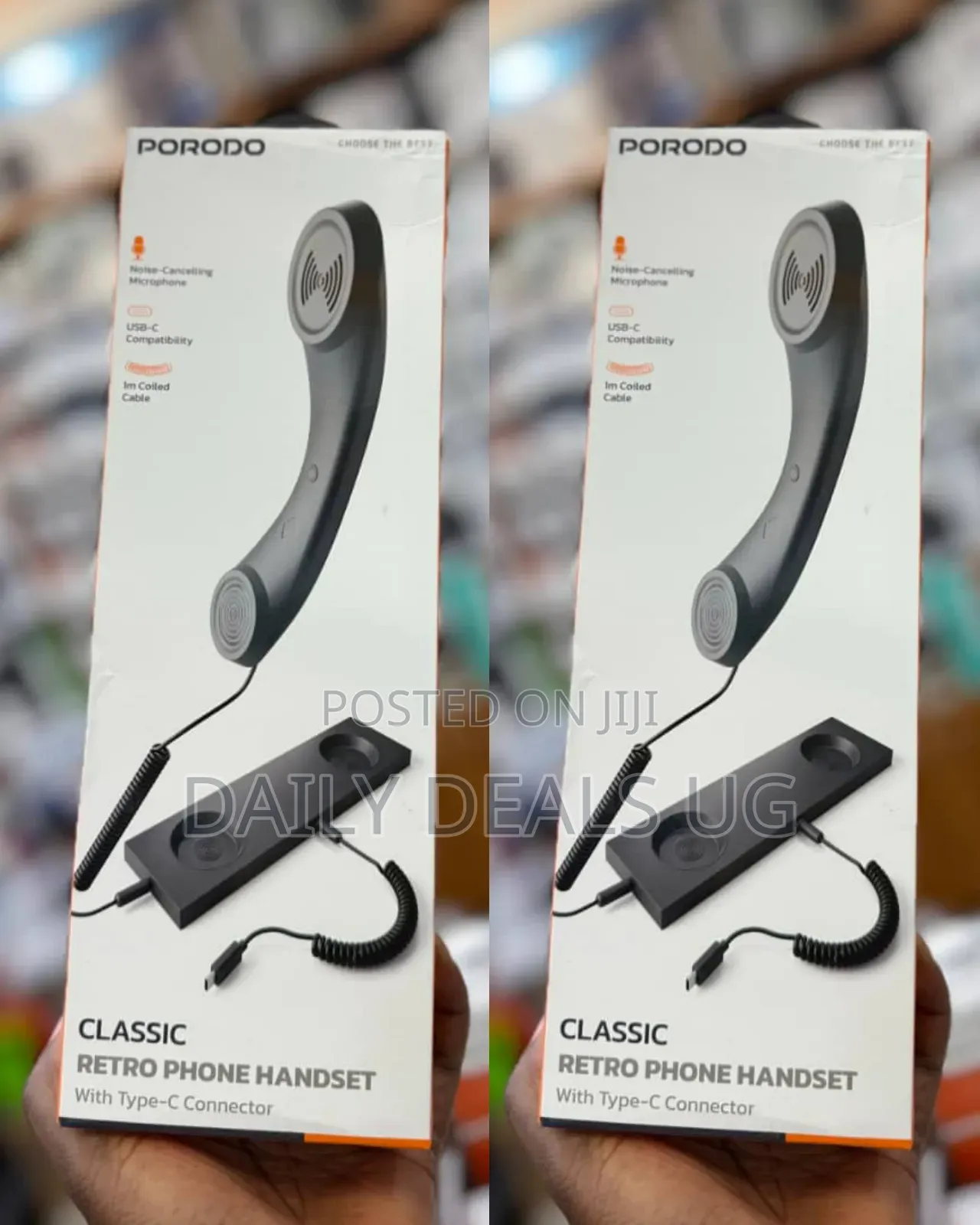 Porodo Classic Retro Phone Handset