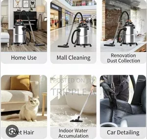 Silver Love Industrial Wet and Dry Vacuum Cleaner