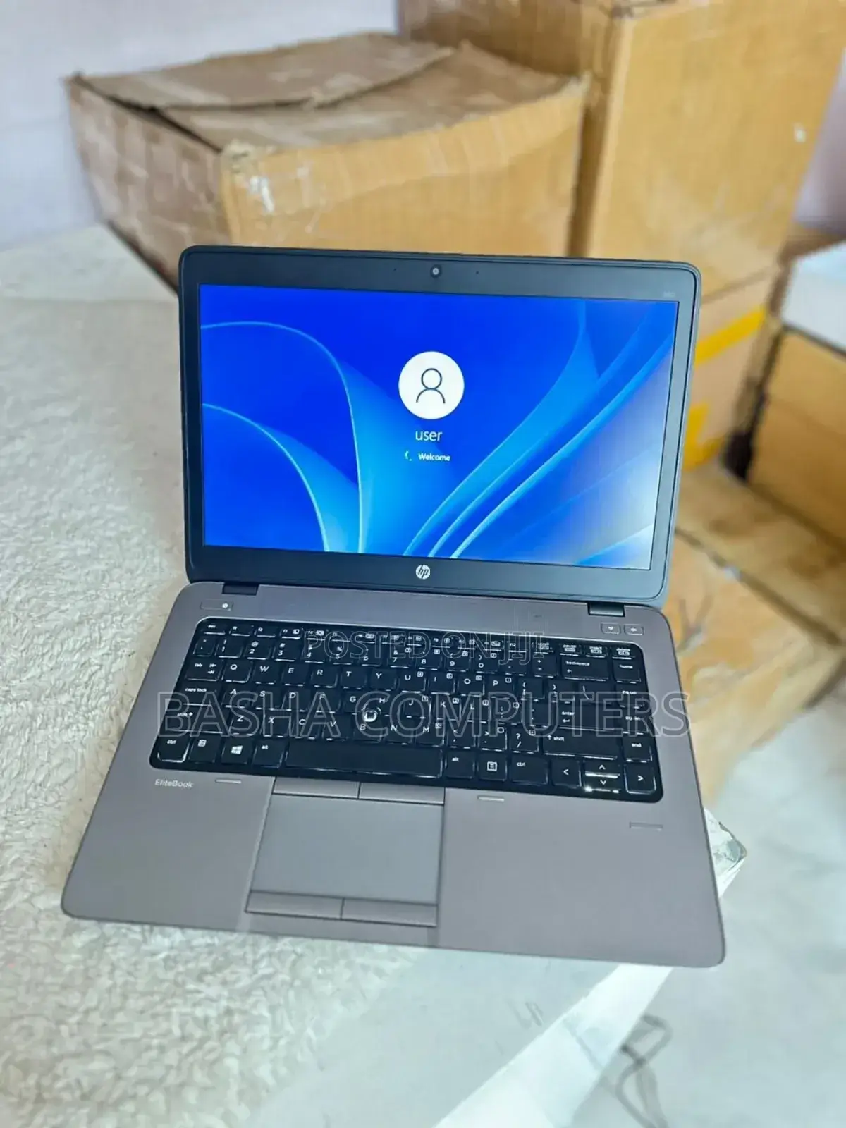 New Laptop HP EliteBook 840 8GB Intel Core i7 SSD 256GB
