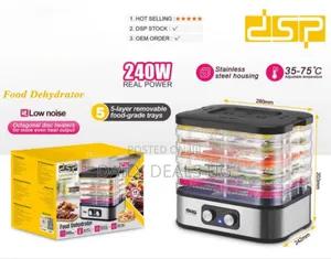 DSP Professional 5-Tier Electric Food Dehydrator