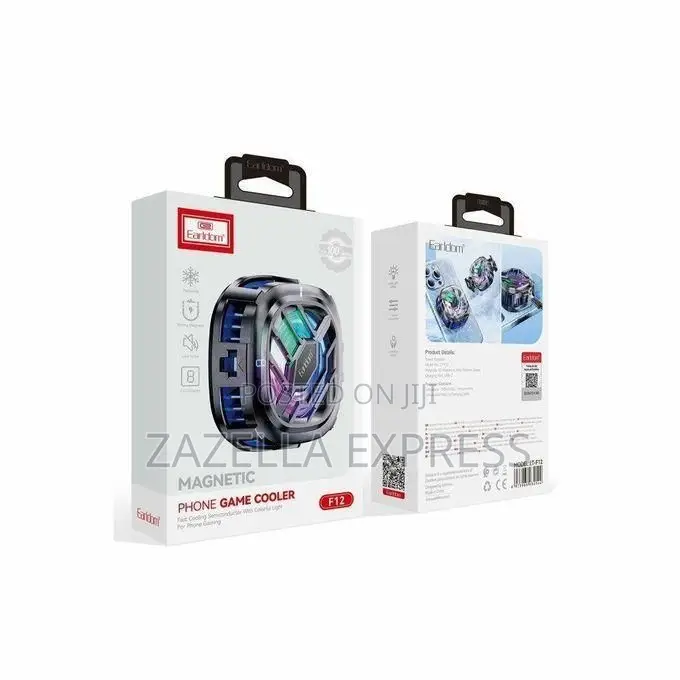 Earldom F19 Magnetic Phone Cooler Rapid Cooling Fan