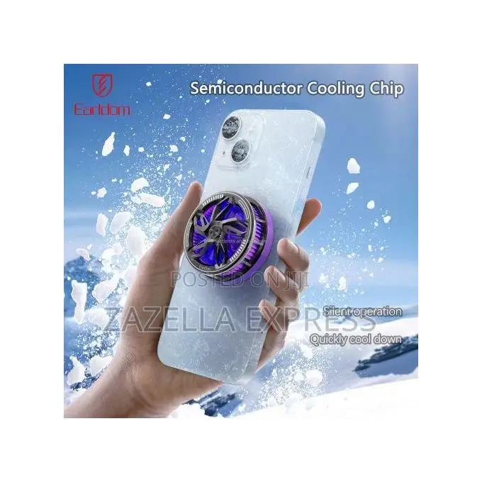 Earldom F19 Magnetic Phone Cooler Rapid Cooling Fan