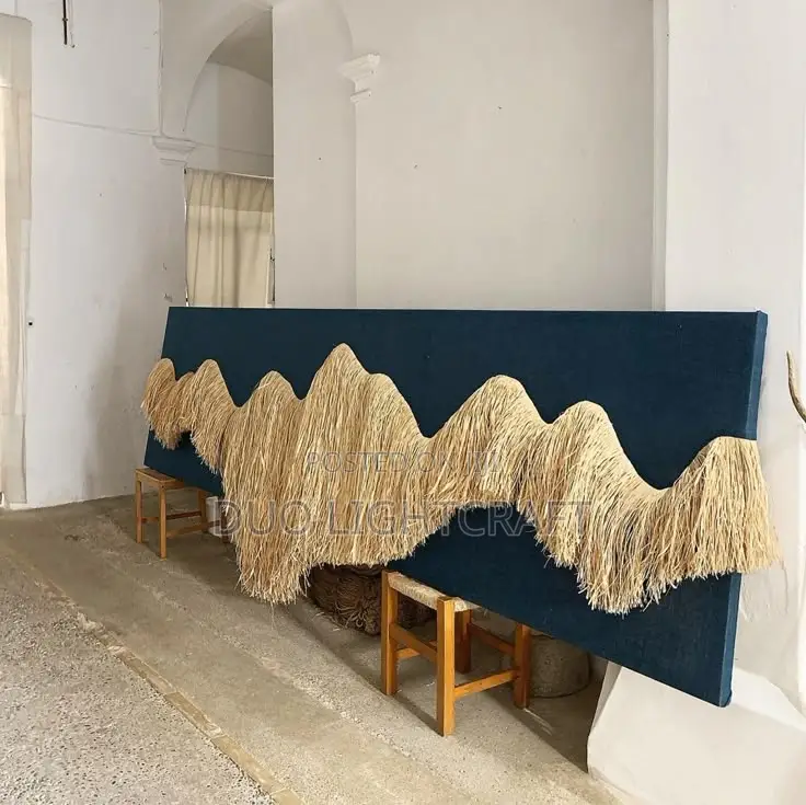 Raffia Wall-Art