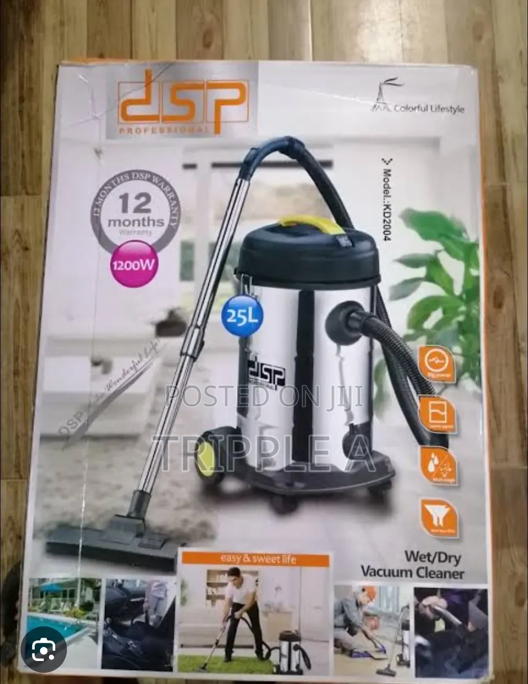DSP Wet and Dry Vaccum Cleaner , Model Kd2004
