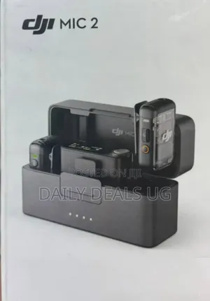 Dji Mic 2 Digital Wireless Dual Microphone Kit With Charging Case