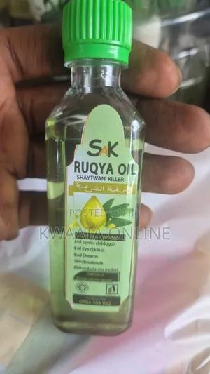 Sak Ruqya Oil, Herbal Oil, Evil Spirits Majinni Expellent