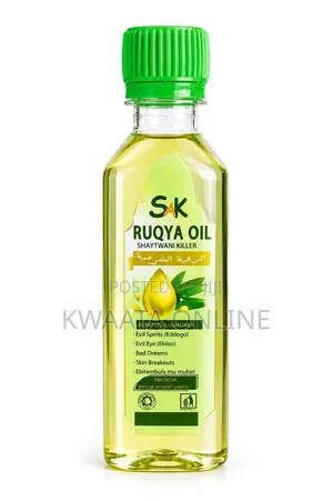 Sak Ruqya Oil, Herbal Oil, Evil Spirits Majinni Expellent