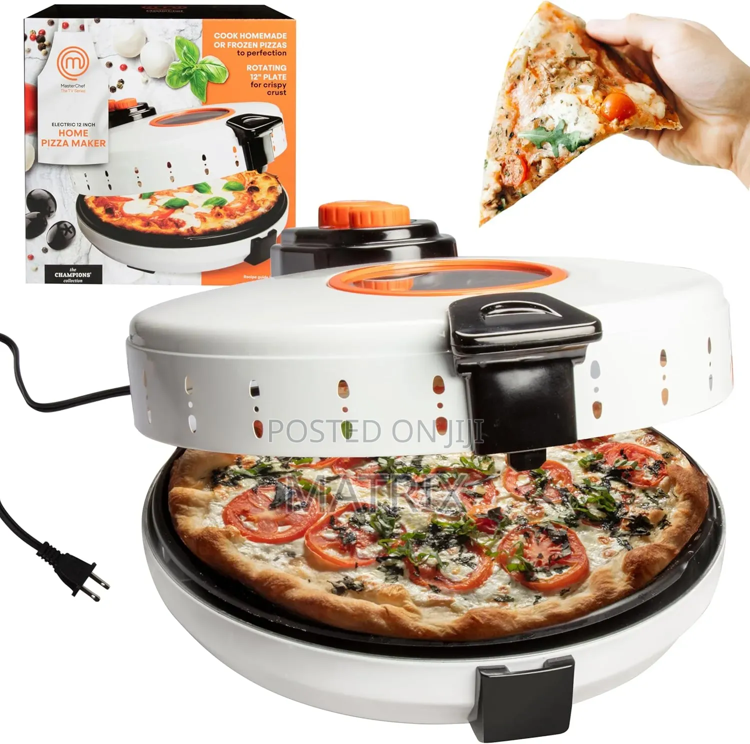Large Pizza Maker Electric Baking Pan