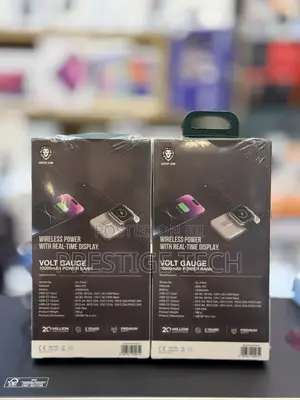 Green Lion Volt Gauge 10000mah Power Bank With Real-Time Power Display