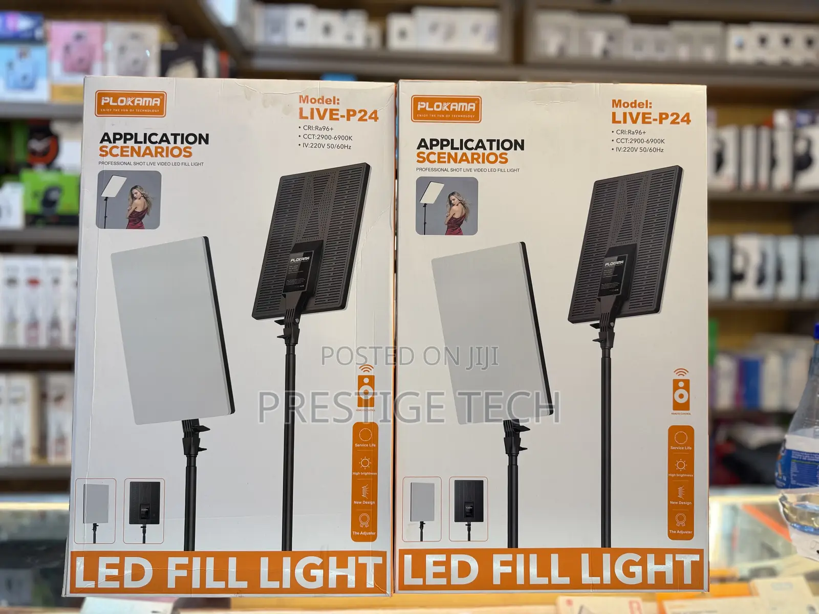 Plokama Live P24 Professional Led Fill Light 24 Inch, Studio Lighting
