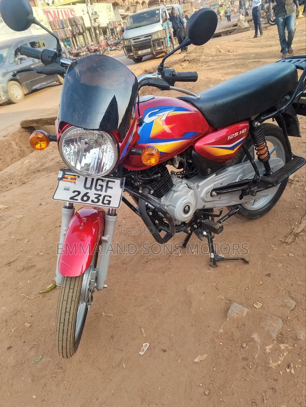 Bajaj Boxer 125 2024 Red