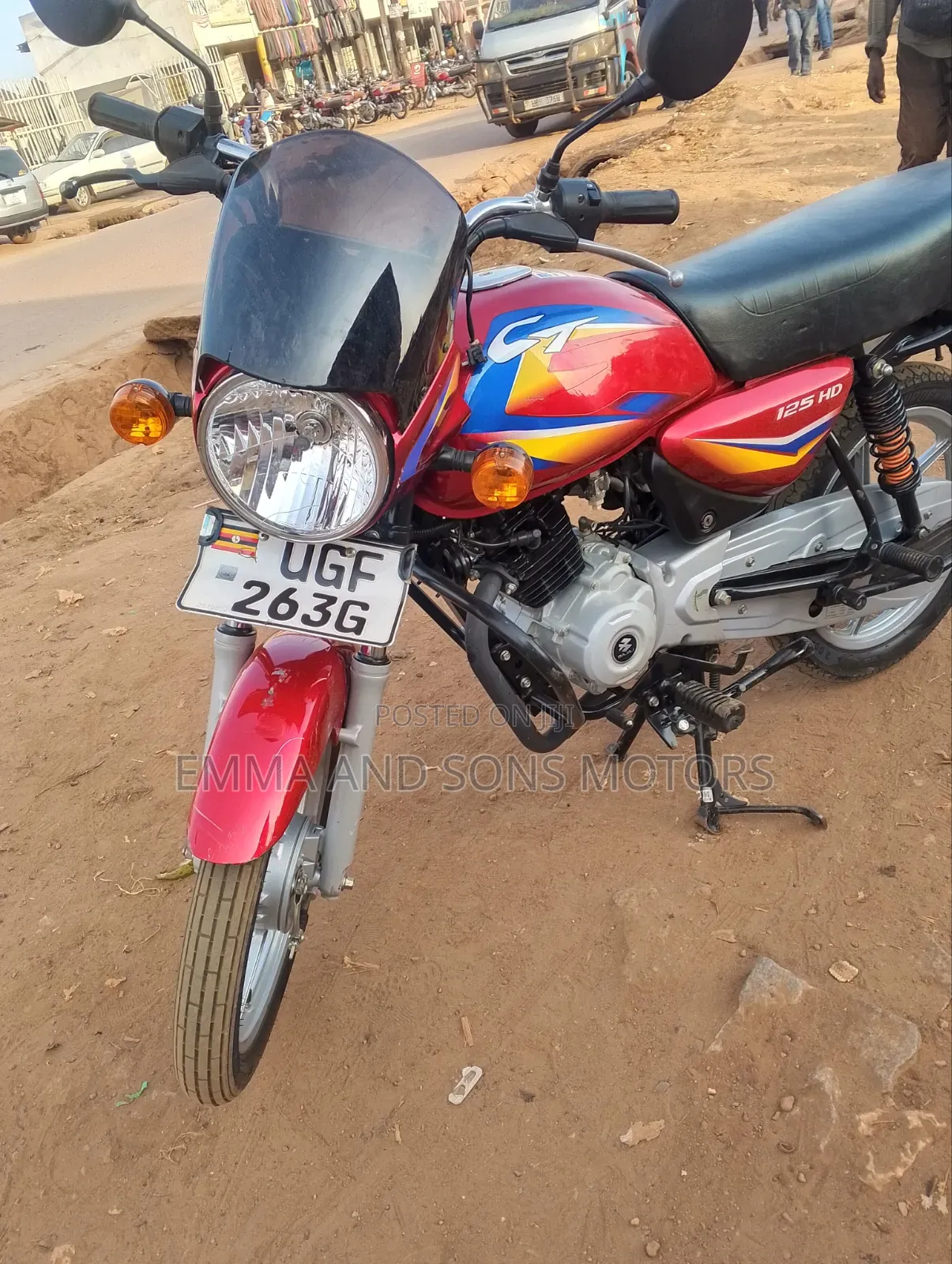 Bajaj Boxer 125 2024 Red