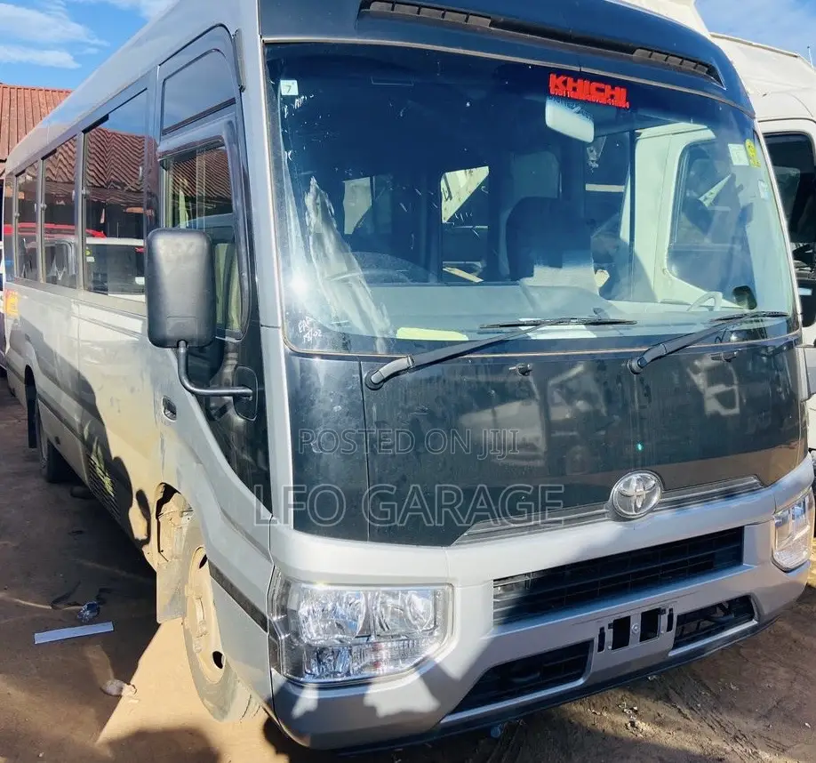 Toyota Coaster 2017 Silver