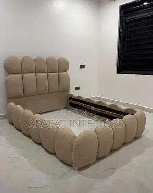 4by6 Modern Cloud-Style Upholstered Bed