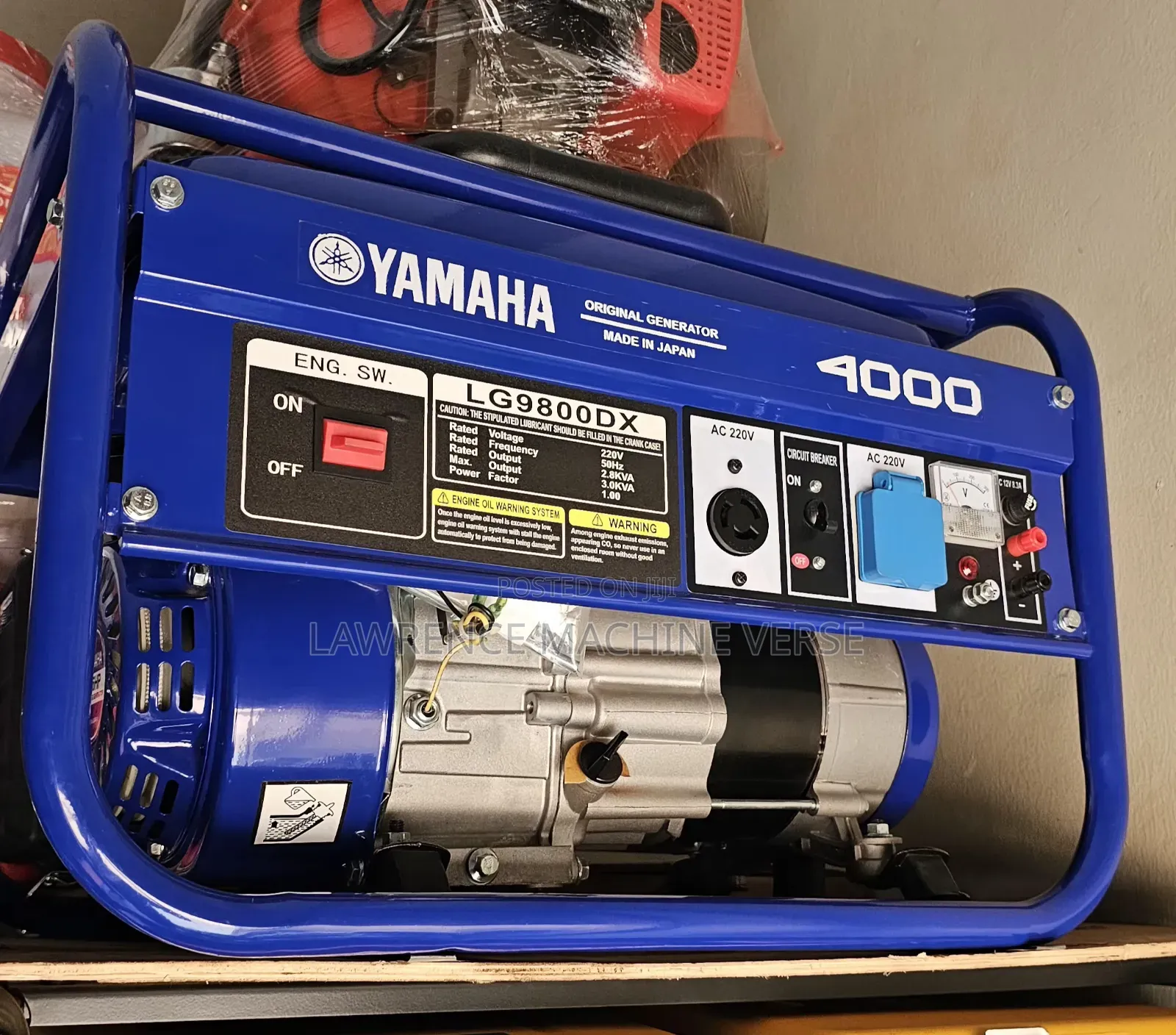 Yamaha Gasoline Generator 3kva
