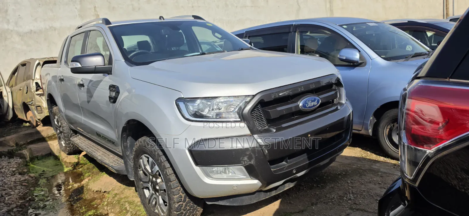 Ford Ranger Wildtrak 2017 Silver