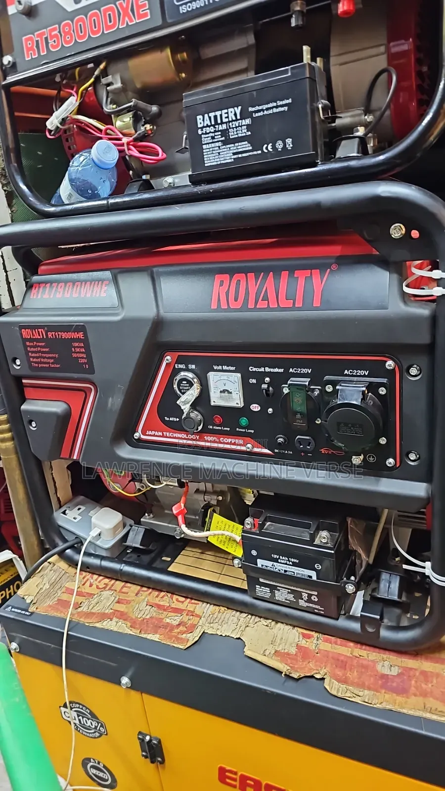 Push to Start Generator 10kva Gasoline