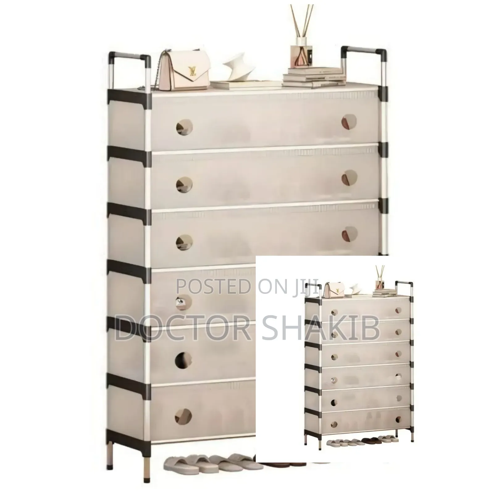 7-layer Dustproof Shoe Rack Organizer
