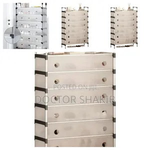 7-layer Dustproof Shoe Rack Organizer