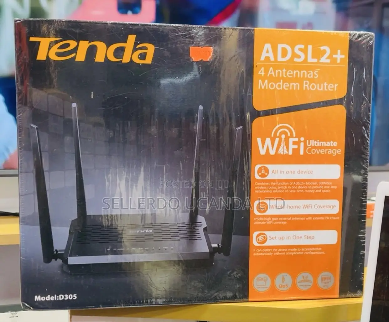Tenda 4 Antennas Router
