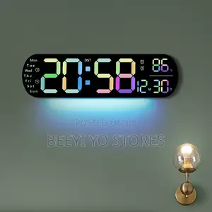 Multi-Functional Led Digital Wall Clock