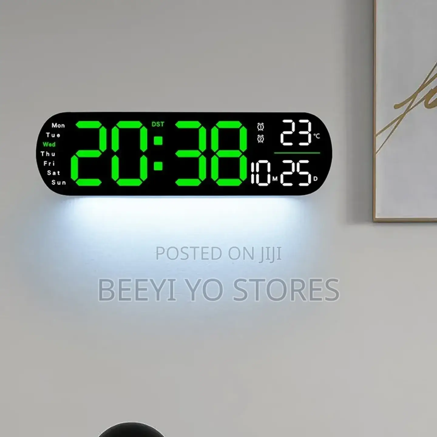 Multi-Functional Led Digital Wall Clock
