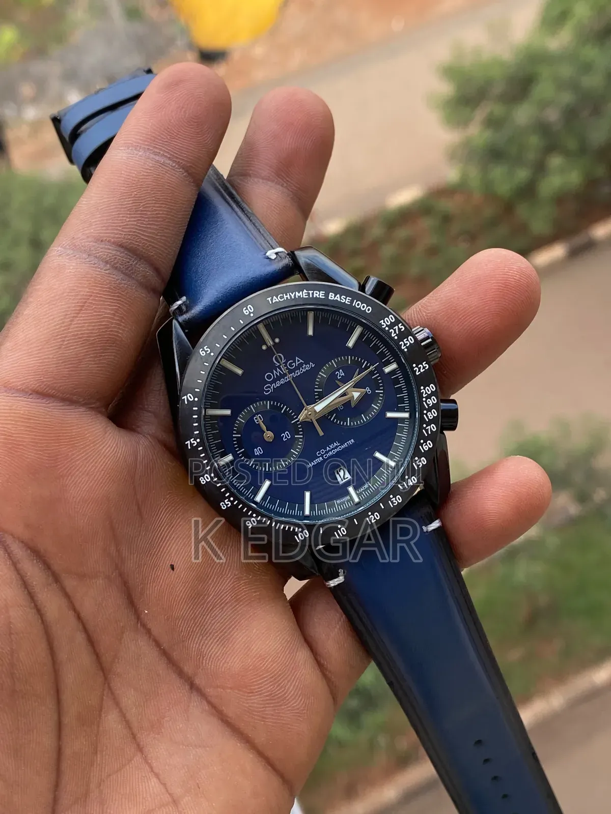 Automatic Blue Omega Watch