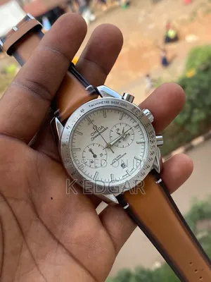 Automatic Brown Omega Chronographic Watch