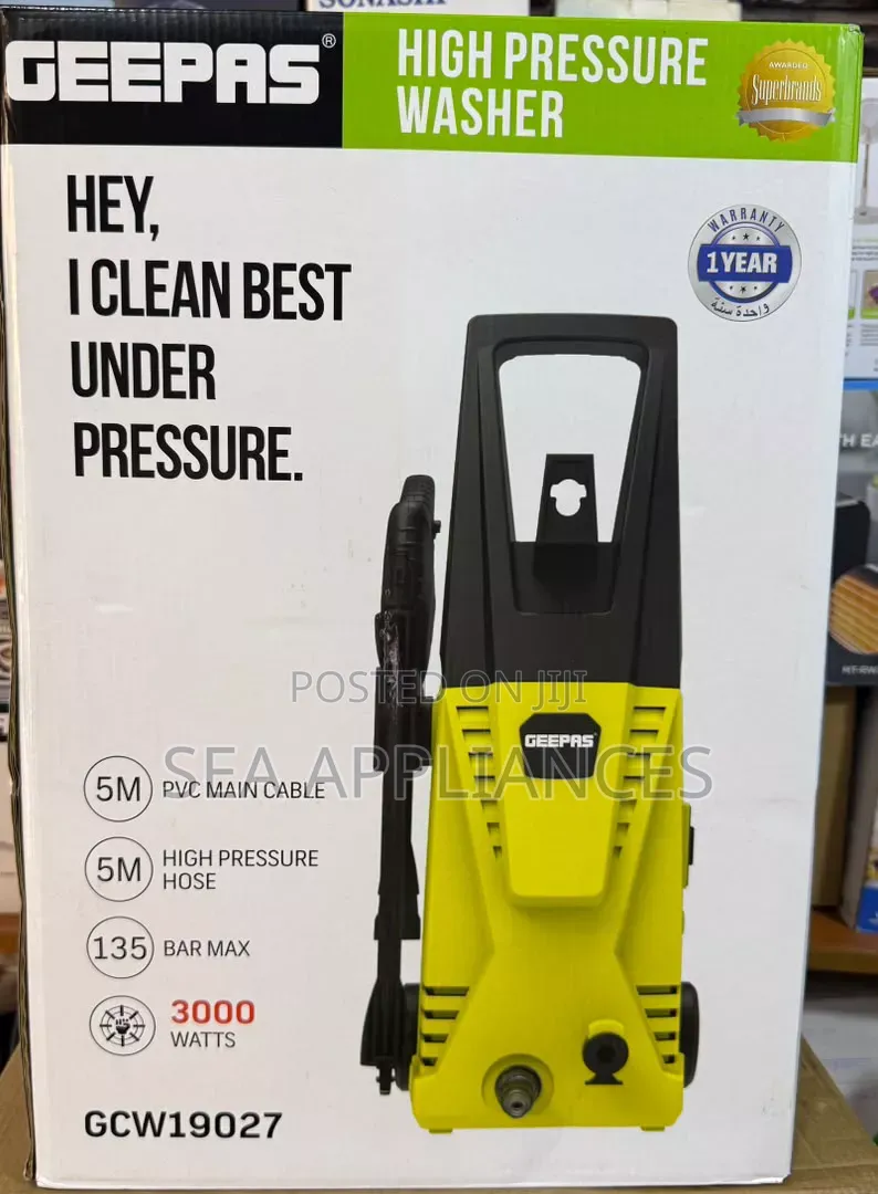 Geepas High Pressure