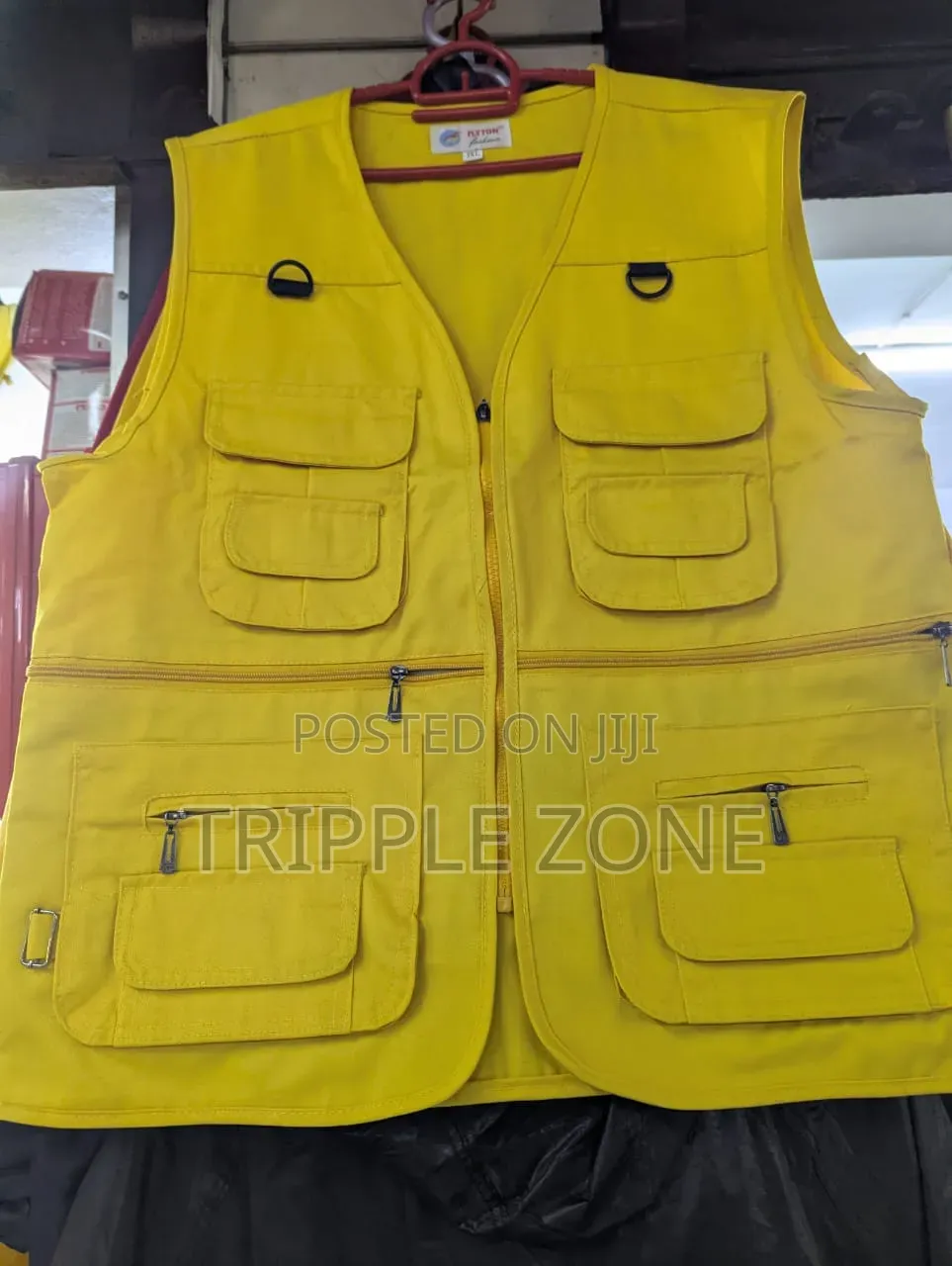 Press Jacket Yellow