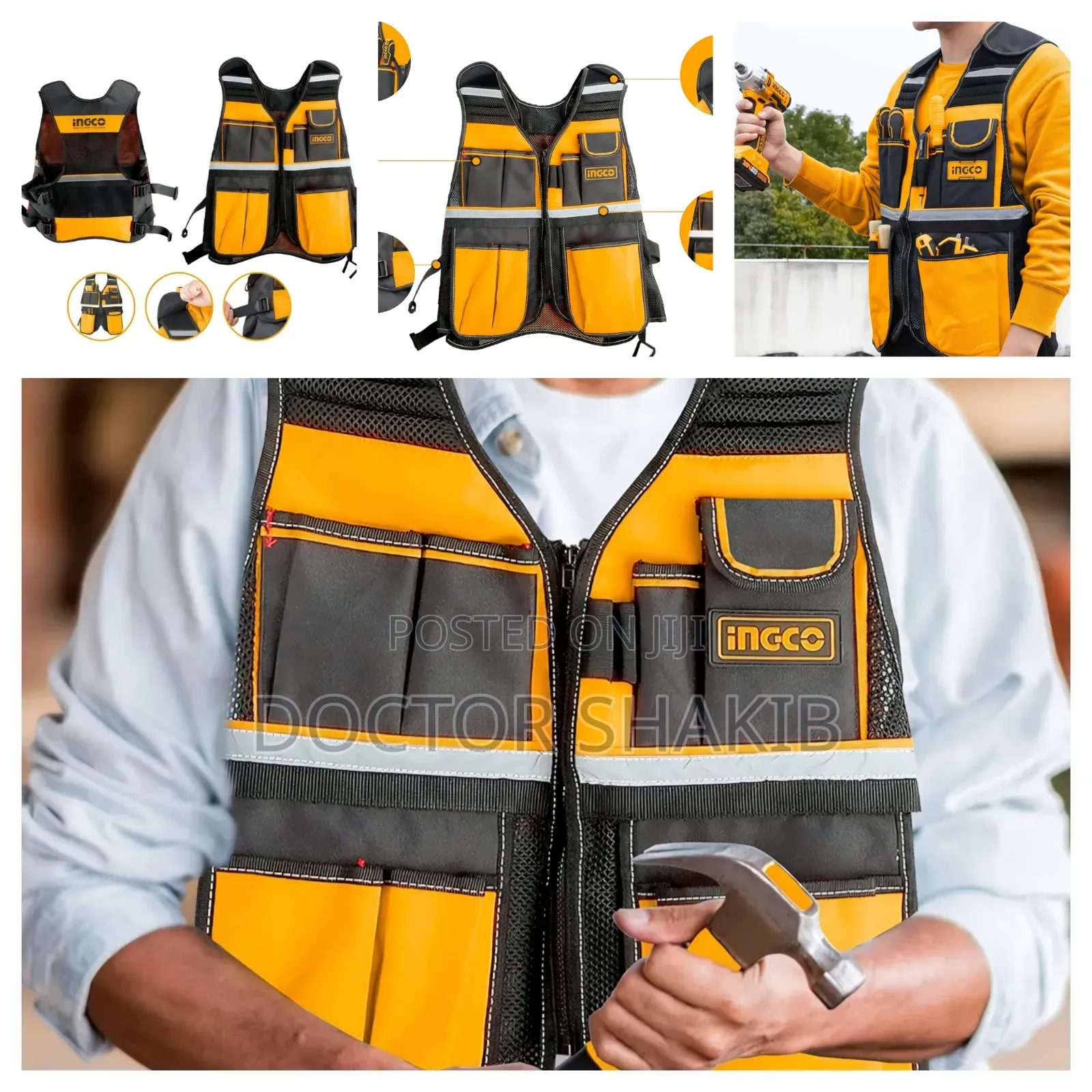 Ingco Professional Tool Kit Vest